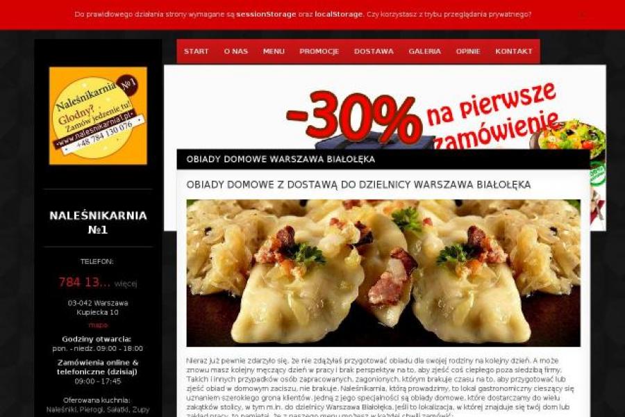 Obiady domowe Warszawa Białołęka